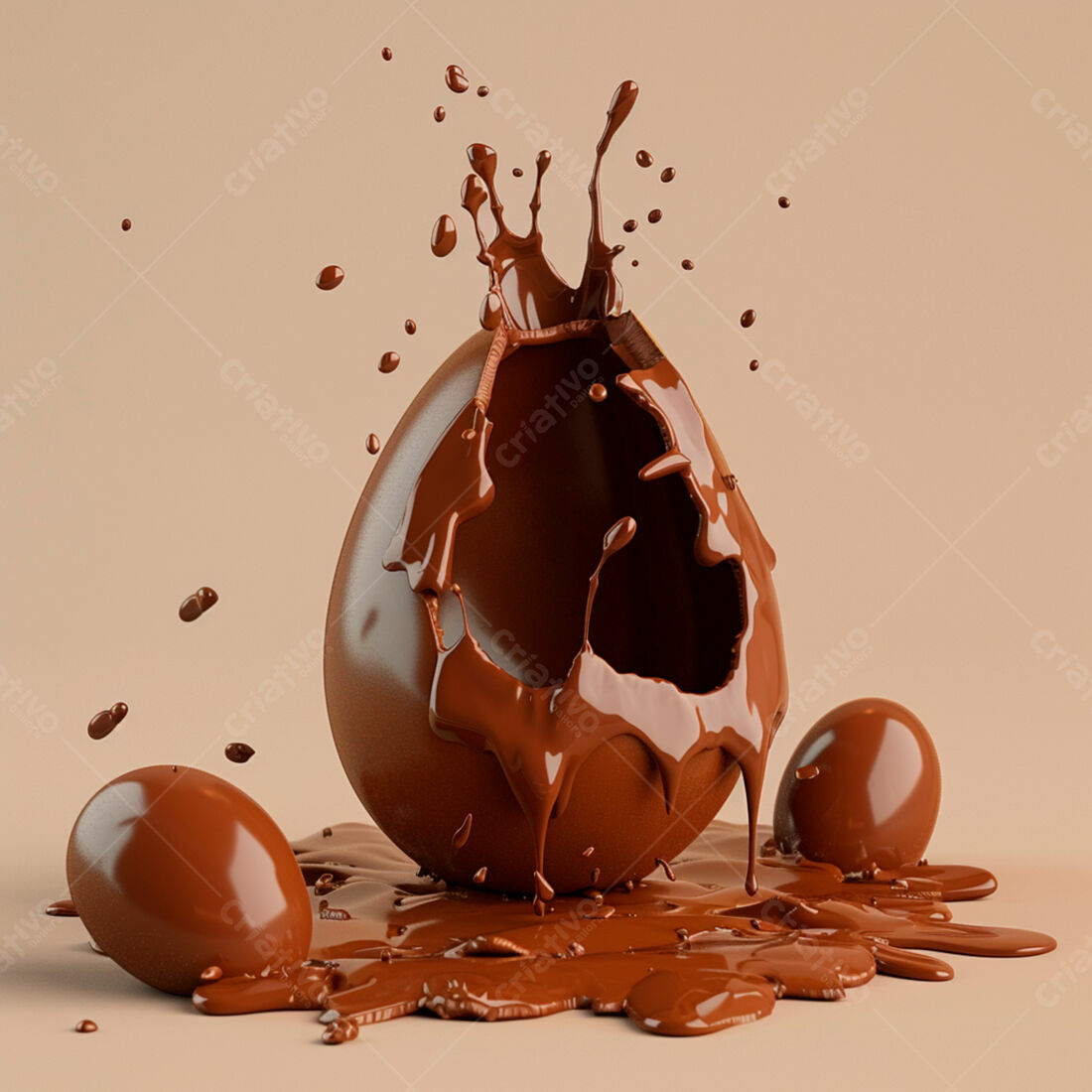 Produção de chocolate